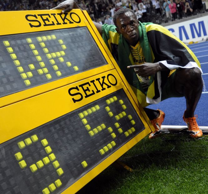 China's first Olympics was all about Usain Bolt. The Jamaican sprinter wowed the world, setting records in both the 100m and 200m en route to gold medals before adding the 4x100m relay title to his haul. Four years later in London, Bolt completed the "Double Triple" by winning all three gold medals again.