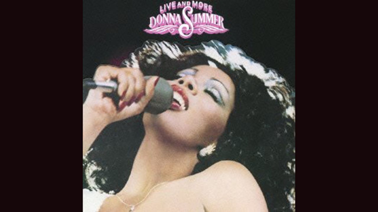 <strong>"Live and More," Donna Summer</strong>: The Queen of Disco seldom looked more alluring than she did on the cover of her 1978 album. From the eyeshadow to the backlit hair, the picture was as exciting as Summer's songs.