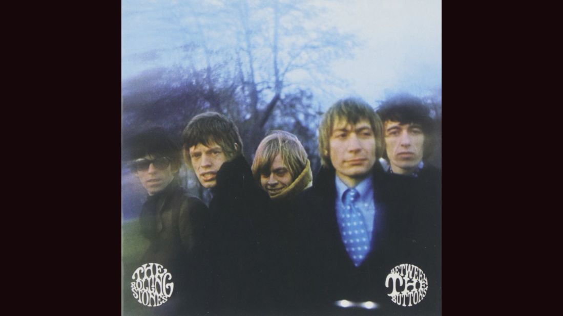 <strong>"Between the Buttons," the Rolling Stones</strong>: The Stones' bad-boy image was often just that -- an image -- but you'd never know from looking at the cover of their 1967 album. Gered Mankowitz's photograph shows a group looking positively sinister, with Charlie Watts, of all people, the obvious mastermind.