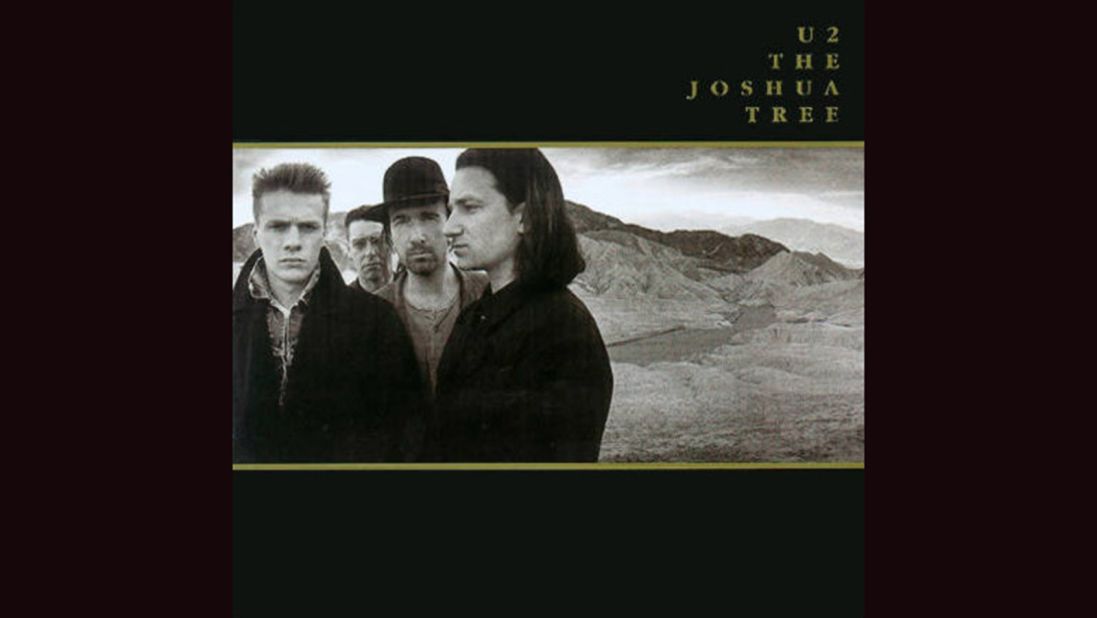 <strong>"The Joshua Tree," U2</strong>: A band known for big statements went truly expansive for its 1987 album, posing in California's Death Valley in a panoramic shot by Anton Corbijn. The photos were taken in December, so if you think U2 looks serious because they're cold, you're right.  