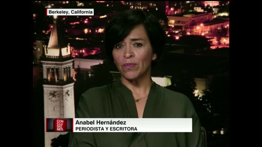 Investigative reporter Anabel Hernandez