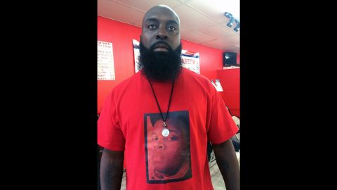 Last month, Michael Brown Sr. visited his barber -- but not to have his beard cut.