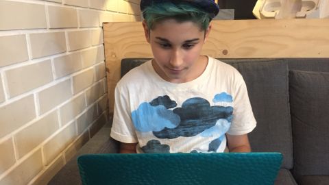 The author's son, Matthew, started using Instagram as a source of connection after developing a mood disorder; he said it helped him realize other kids were experiencing similar problems.