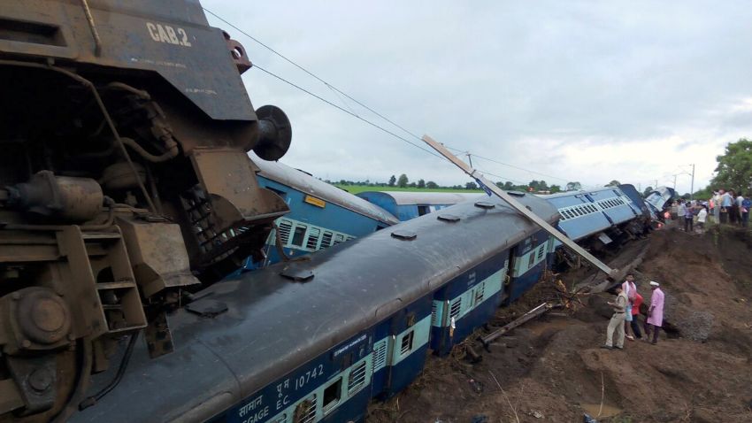 The two trains had over 1,600 passengers on board; at least 27 were killed in the latest deadly accident on India's rail network.