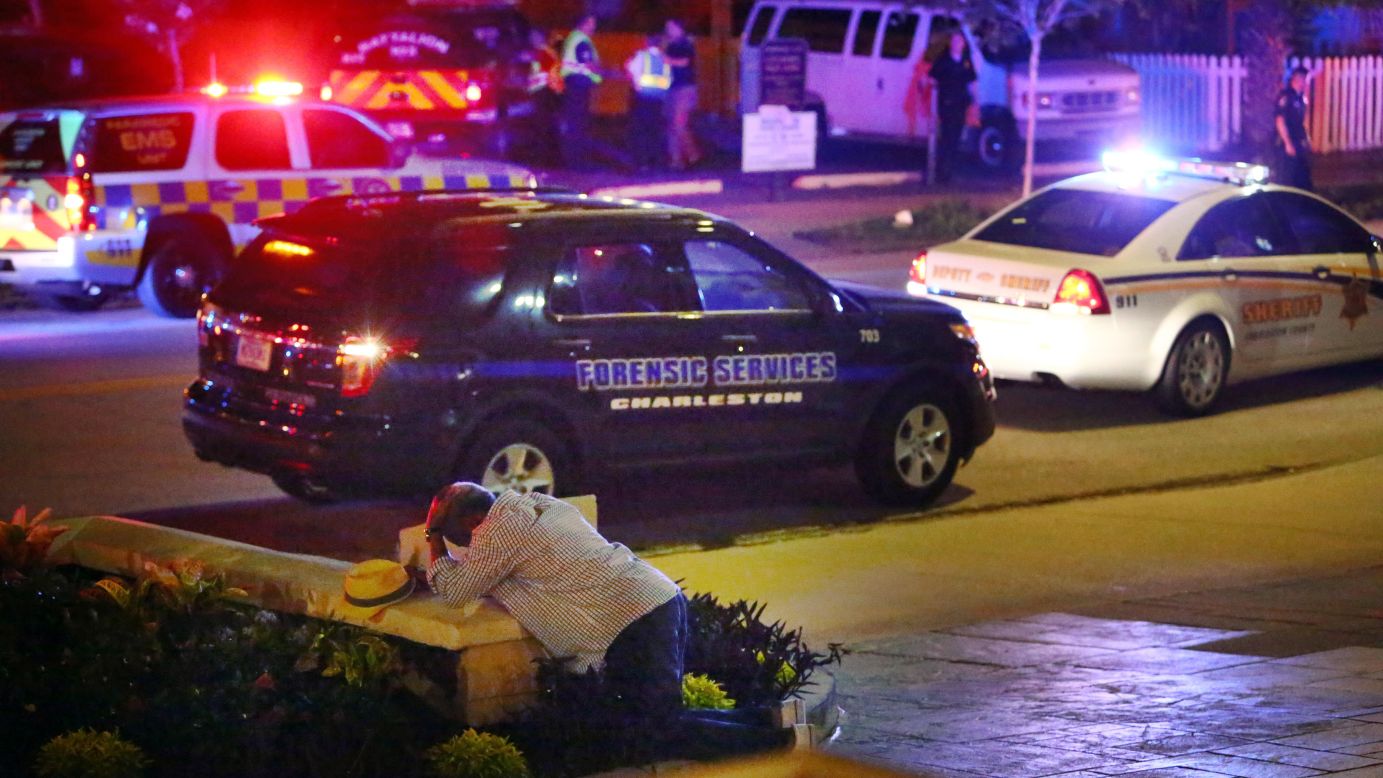 A man kneels across the street from the historic Emanuel African Methodist Episcopal Church in Charleston, South Carolina, <a href="http://www.cnn.com/2015/06/18/us/gallery/charleston-south-carolina-church-shooting/index.html" target="_blank">following a shooting</a> in June 2015. Police say the suspect, Dylann Roof, opened fire inside the church, killing nine people. According to police, Roof confessed and told investigators he wanted to start a race war. <a href="http://www.cnn.com/2017/01/10/us/dylann-roof-trial/index.html" target="_blank">He was eventually convicted</a> of murder and hate crimes, and a jury recommended the death penalty.