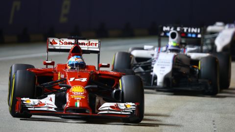 What's more fun than watching a Formula One race? Watching it at night.