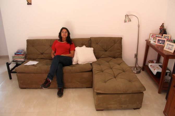"My boyfriend had the idea of renting my apartment, but I wasn't convinced," says Milvvia Goncalves, who put her two-bedroom home in Rio's Cantagalo neighborhood on Airbnb. "I thought who's going to come to a favela? But it was nonsense! Tons of foreigners love to stay here." 