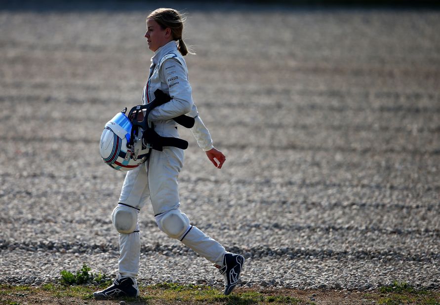 But the 32-year-old has warned she could quit F1 before she's even raced a car. "There doesn't seem to be many opportunities for next year to get onto the grid," she says. "I can't wait on the sidelines forever for my chance."