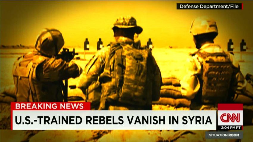 U.S. trained rebels vanish in Syria | CNN