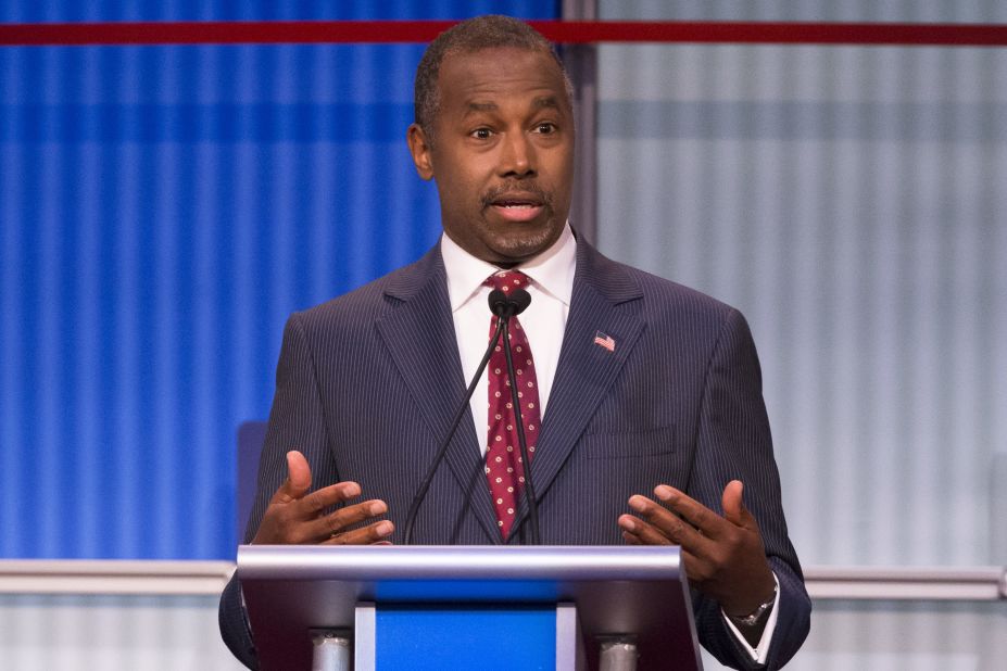Republican presidential candidate<a href="http://www.cnn.com/interactive/2015/05/politics/2016-election-candidates/#Carson"> Ben Carson</a>, a retired neurosurgeon, rose to national prominence in 2013 after harshly critiquing the Affordable Care Act at the National Prayer Breakfast, when he warned the U.S. is traveling down the same path as ancient Rome.<br /><br />Carson, the only African-American onstage, said he was once asked by a reporter why he doesn't talk more about race. "I said it's because I'm a neurosurgeon," he said. When you operate on someone's brain, he added, "the skin doesn't make them who they are." He was operating on the part that makes them who they are, not their skin, he said. The response earned him applause. <br />