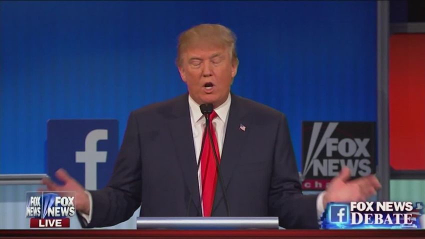 Donald Trump Fox News GOP debate Republican party pledge raises hand_00013011.jpg