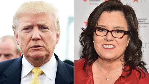Donald Trump Rosie O'Donnell split