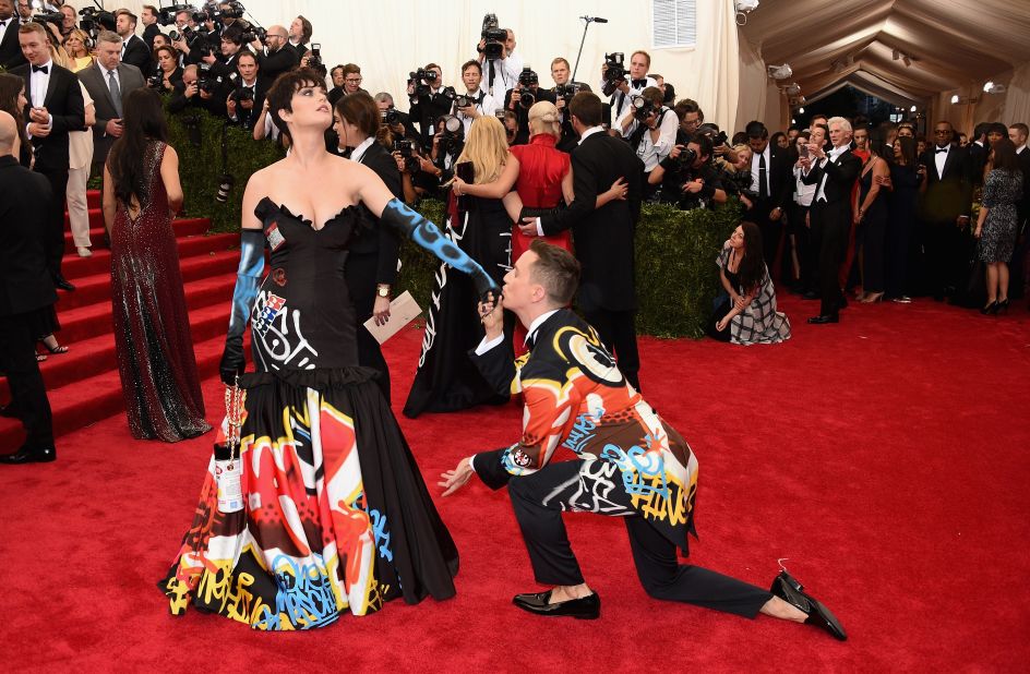 <em>Jeremy Scott: The People's Designer</em> is set for release on September 18, right in the middle of this fashion month. <a href="http://www.jeremyscott.com/" target="_blank" target="_blank">Scott</a> -- pictured here at this year's Met gala with friend and muse Katy Perry -- can be polarizing (not everyone is a fan of his Barbie and McDonald's aesthetic at Italian brand <a href="http://www.moschino.com/gb" target="_blank" target="_blank">Moschino</a>), but if there's one thing everyone loves it's a navel-gazing fashion documentary.<br />
