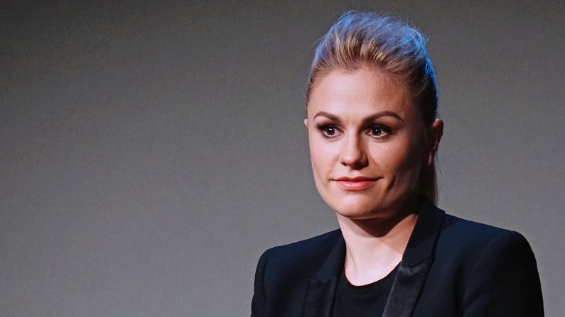 Actress Anna Paquin<a href="index.php?page=&url=http%3A%2F%2Fwww.huffingtonpost.com%2F2013%2F06%2F21%2Fanna-paquin-bitchy-resting-face-video_n_3477410.html" target="_blank" target="_blank"> lamented </a>to Jimmy Kimmel that she suffered from a resting facial expression that makes her look "like you want to kill people, or like you're a giant bitch. That's pretty much how I come across" -- even when she's happy.