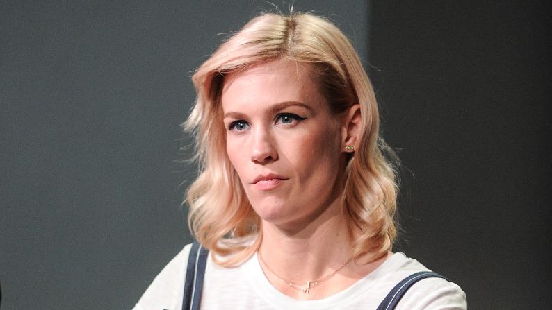 Actress January Jones played a seriously unhappy woman on "Mad Men," and <a href="index.php?page=&url=http%3A%2F%2Fjezebel.com%2Fplease-leave-january-jones-to-be-a-bitch-in-peace-508885820" target="_blank" target="_blank">some judged</a> her harshly for not banishing that persona off screen. In a New York Times profile, the writer <a href="index.php?page=&url=http%3A%2F%2Fwww.nytimes.com%2F2013%2F05%2F19%2Ffashion%2Fan-interview-with-january-jones-of-mad-men.html%3Fpartner%3Drss%26emc%3Drss%26pagewanted%3Dall%26_r%3D2%26" target="_blank" target="_blank">felt compelled to note</a>, "It isn't easy to coax a smile out of January Jones."