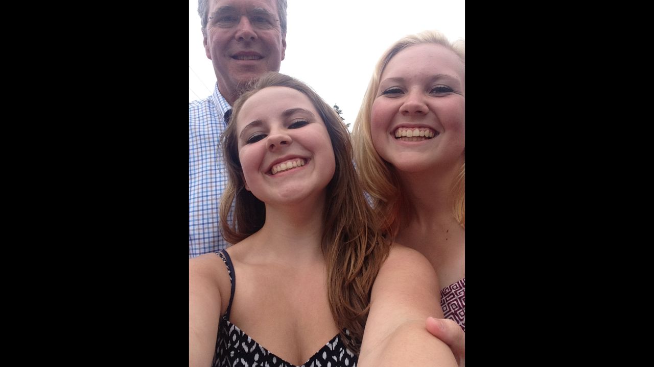 Former Florida governor Jeb Bush on July 4 in Amherst, New Hampshire. 