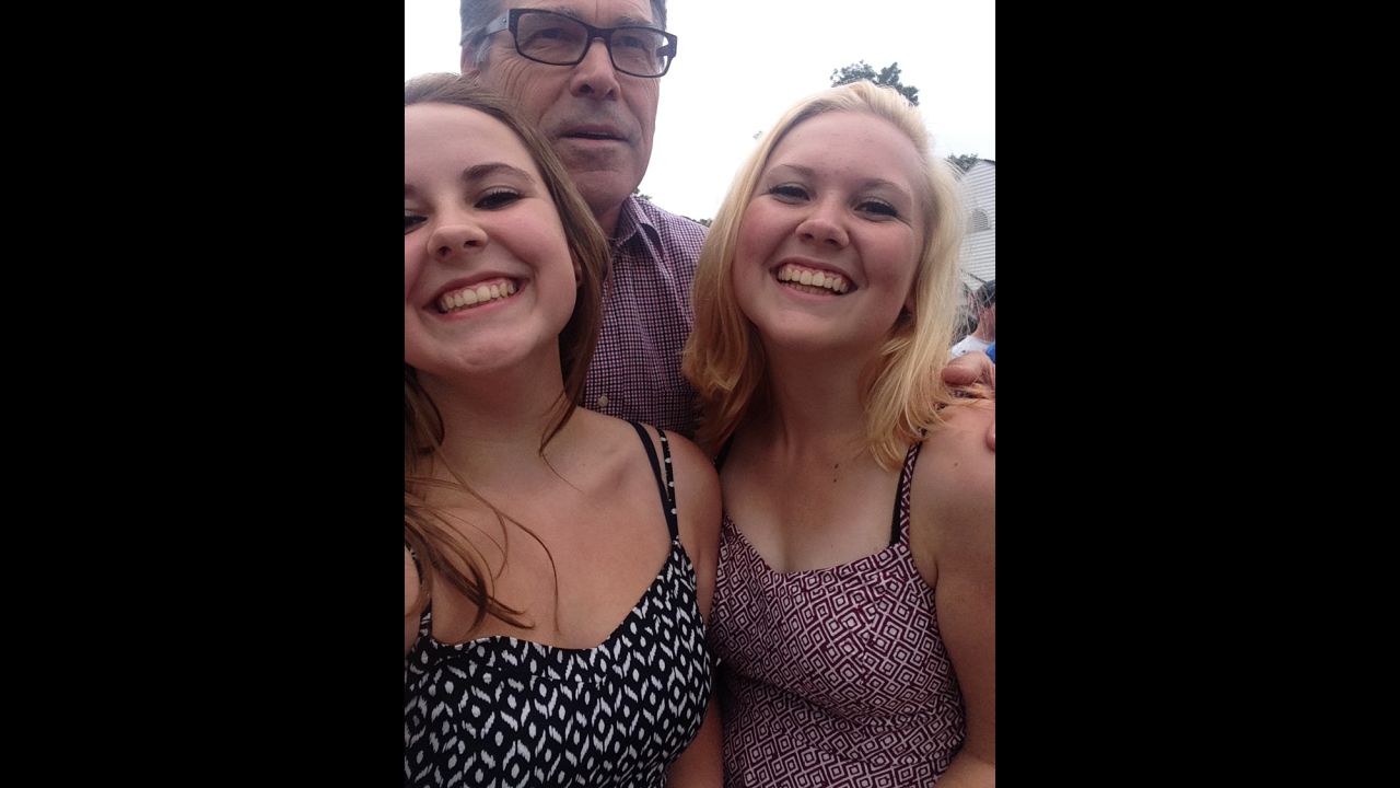 Former Texas governor Rick Perry on July 4 in Amherst, New Hampshire.