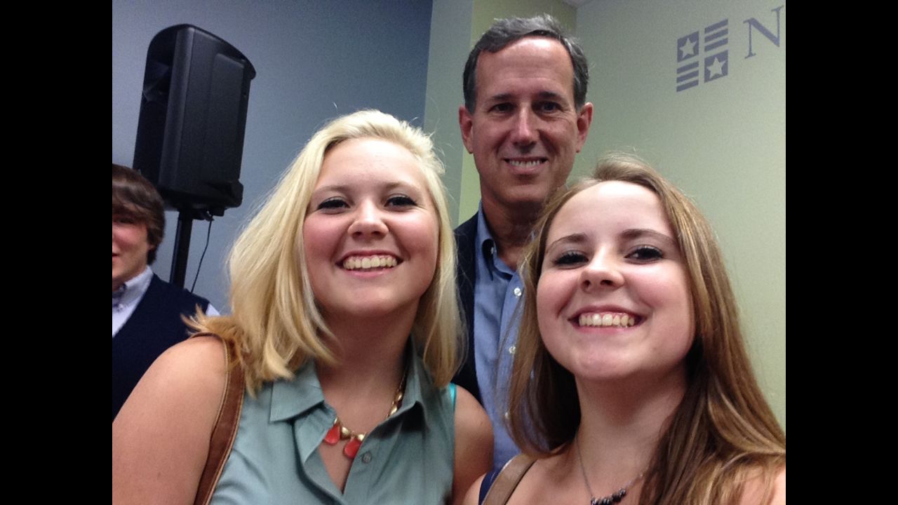 Former Senator Rick Santorum on July 24 in Concord, New Hampshire.