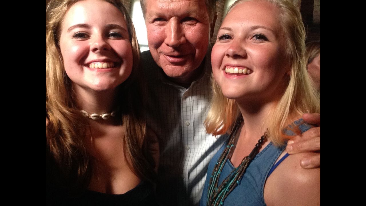 Ohio Gov. John Kasich on July 12 in New Market, New Hampshire.