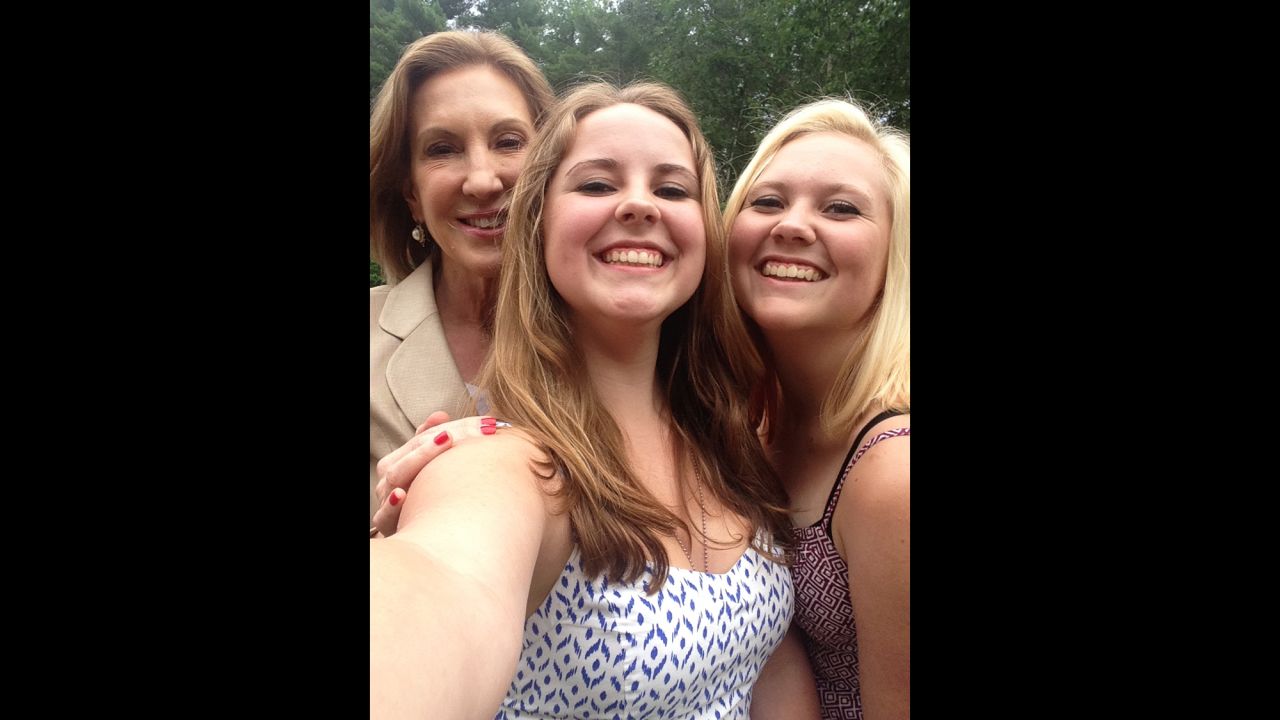 Former business executive Carly Fiorina on July 9 in Nashua, New Hampshire. 