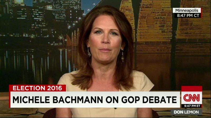 Bachmann Clinton coordinated Trump tape release CNN Politics