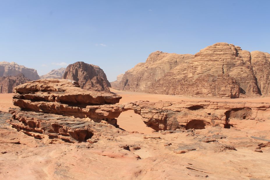 Visiting Jordan was a last minute decision for <a href="http://ireport.cnn.com/docs/DOC-1252267">Daniel Bartasavich</a>, but he says seeing the Wadi Rum Desert was one of the highlights of his vacation.