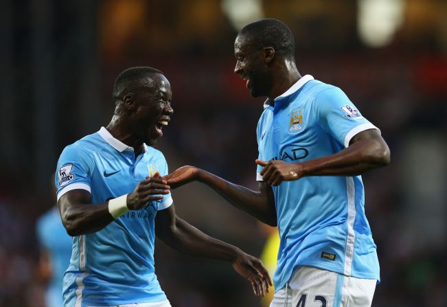 Yaya Toure was the star of the show as Manchester City defeated West Bromwich Albion with ease in its opening game of the Premier League season.