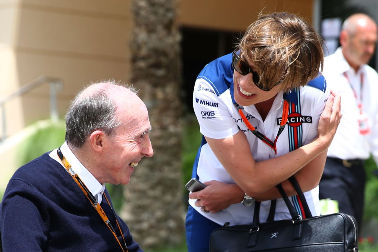 Women are making their presence felt off track too and Claire Williams is following in the family business as the deputy team principal of her father Frank Williams' eponymous F1 team. "He was hugely against me working for Williams," she recalls. "He wanted us to prove ourselves." 