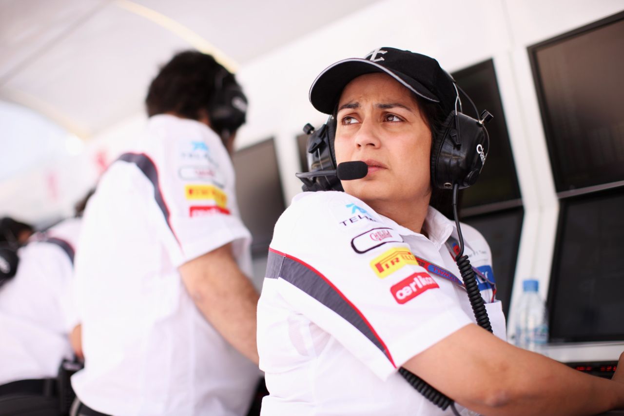Indian lawyer Monisha Kaltenborn ticked off another first for women in F1 as she became the sport's first female team principal in 2012,  taking over the reins of Switzerland's Sauber. She juggles her F1 career with being a mother to two children.