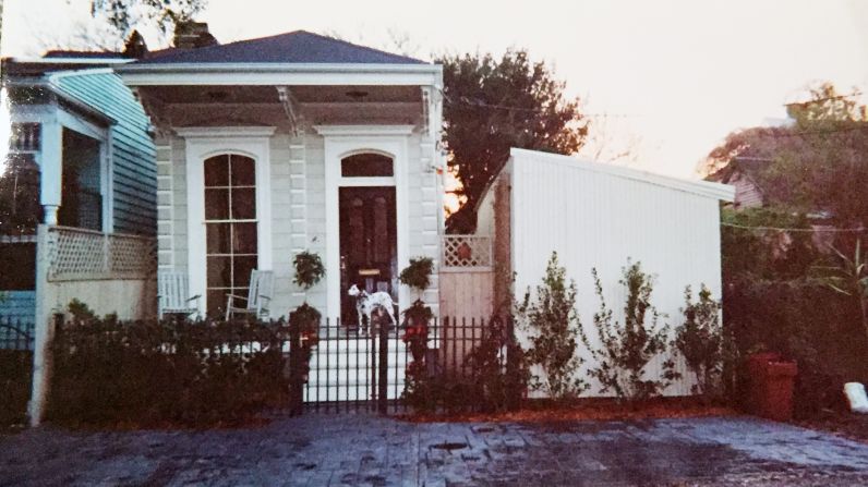 Chaillot-Louganis was living in a Creole cottage right on the Mississippi River in New Orleans when Hurricane Katrina hit. The house survived when the levees broke because it sat on high ground.