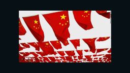 china flags money