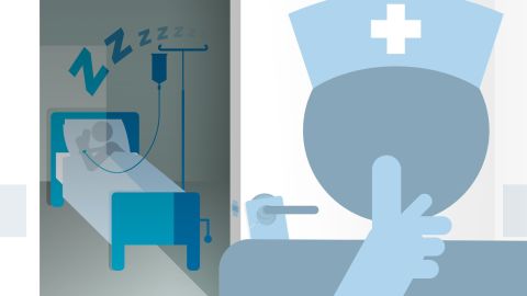 Hospitals are reviewing their patient-sleep policies and starting to make changes.