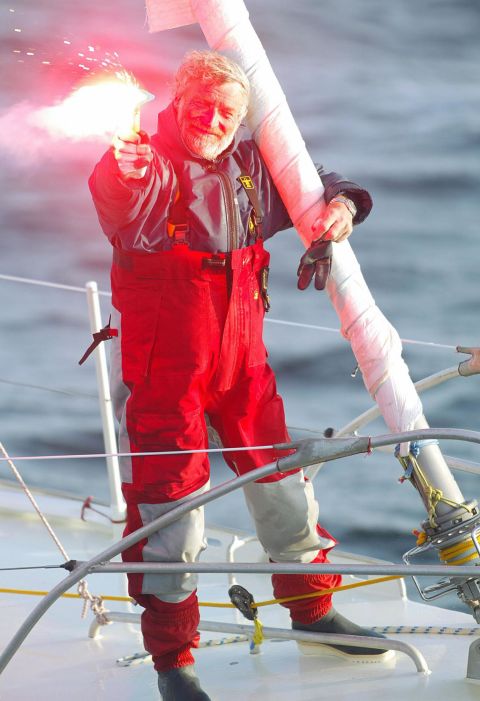 The record is held by Frenchman Jean-Luc Van Den Heede, who took 122 days, 14 hours, three minutes and 49 seconds for his 2004 attempt.