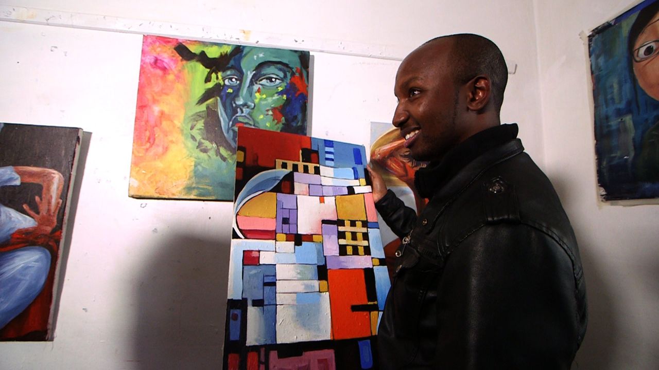 Nairobi-based Ken Karangi is a web designer who turned his passion for art into a successful career.