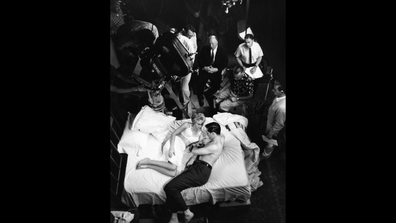Another of Hitchcock's most influential works was the 1960 horror film "Psycho," featuring John Gavin and Janet Leigh. Leigh's character famously meets her demise in the shower, a gory scene that inspired a generation of horror filmmakers.