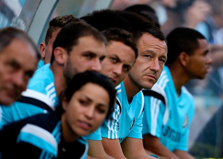 Caneiro, seen here on the Chelsea bench alongside team captain John Terry, joined the club in 2009 and had been first team doctor since 2011. 