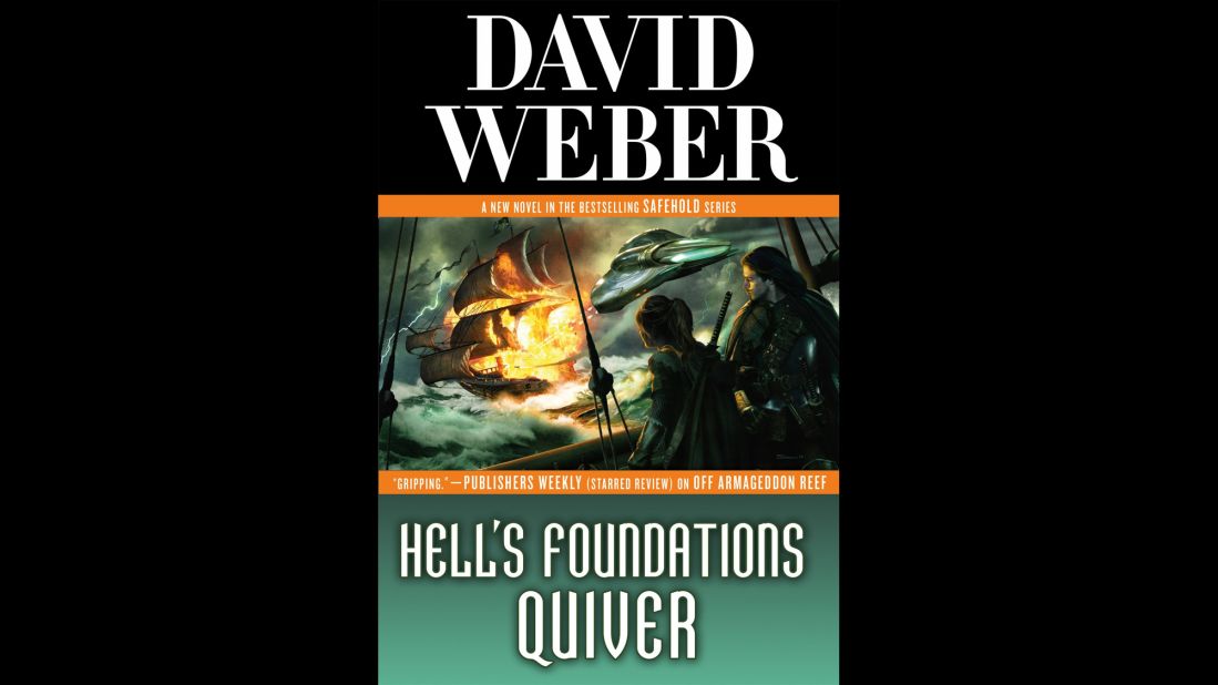 The sixth installment of David Weber's New York Times bestselling Safehold science fiction/fantasy series, "Hell's Foundations Quiver" may finally allow humanity to restart its progress centuries after losing a war against an alien race. Some of the survivors left behind the tools to restart an industrial civilization, but not all of the descendants of the survivors who lost the war want progress to return. 