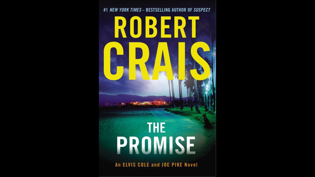 In "The Promise," bestselling author Robert Crais pairs Elvis Cole and Joe Pike with the heroes from his novel "Suspect," Scott James and his K-9 partner, Maggie, to solve an extraordinary series of crimes. A missing woman worked for a defense contractor and was being blackmailed. An armed thief is found dead in an abandoned building filled with explosives. It's not clear whether any of our heroes will make it out alive. 