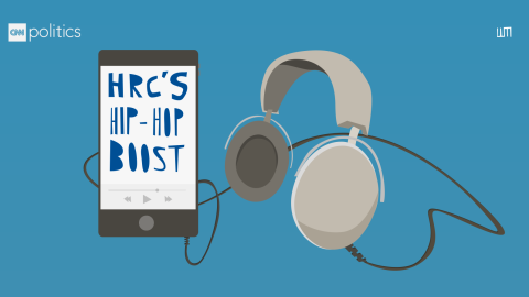 Hillary Clinton Hip Hop Boost by Will Mullery
