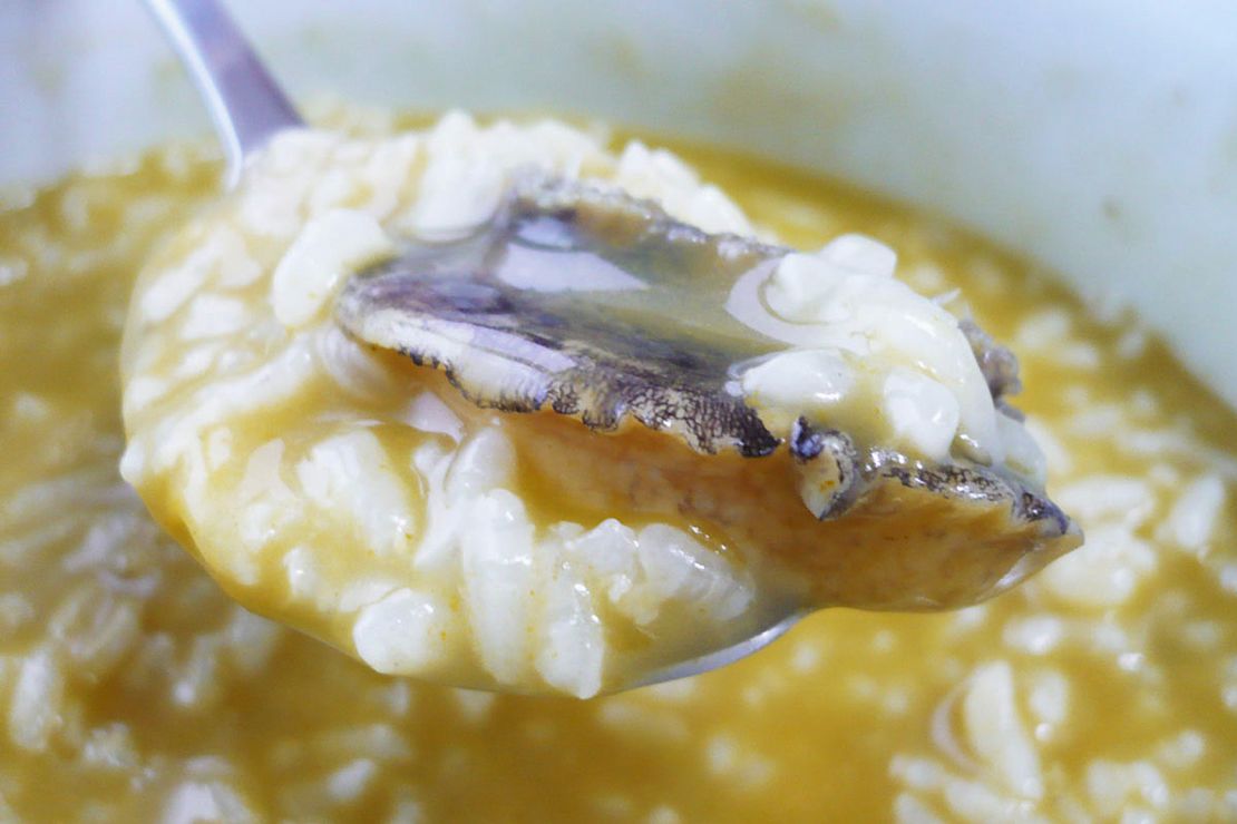 The gateway spoonful. Get past the hue and the goo and you just might discover your new favorite soup.