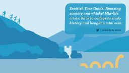 Dream jobs Scottish tour guides