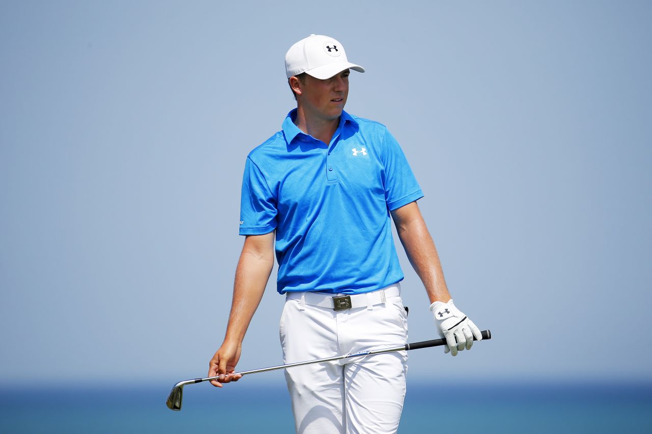 McIlroy's playing partner Jordan Spieth is searching for his third major in 2015 but started slowly at Whistling Straits, carding an opening 71.