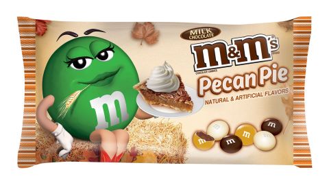 Why not encapsulate the delicious flavors of pecan pie in a hard M&M shell? The new fall-inspired candies have been spotted on store shelves in August. 