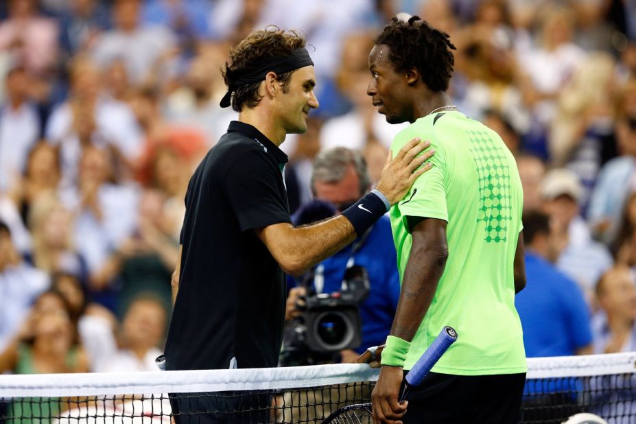 Monfils held a two-set lead over Federer at last year's U.S. Open before the Swiss rallied to win their quarterfinal. 