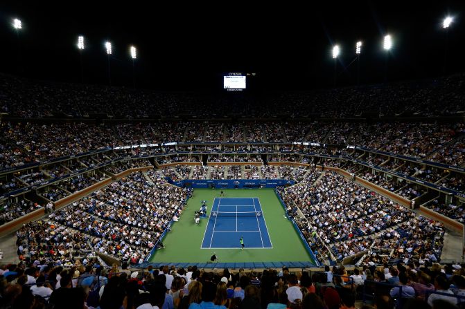 Monfils says he loves playing in New York, especially on Arthur Ashe stadium under the lights.