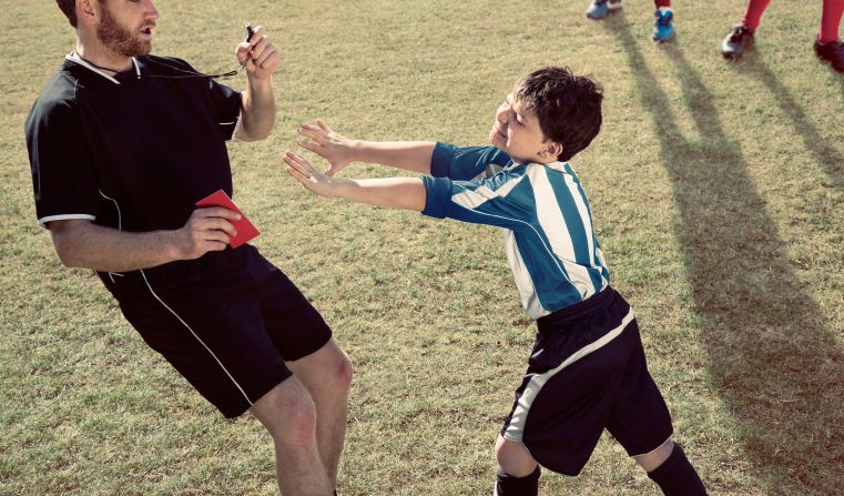 Fiery Italian Paolo Di Canio was suspended for 11 matches and fined £10,000 for pushing referee Paul Alcock after he was shown a red card in a Premier League match. The incident occurred as Di Canio's Sheffield Wednesday were playing Arsenal at Hillsborough.