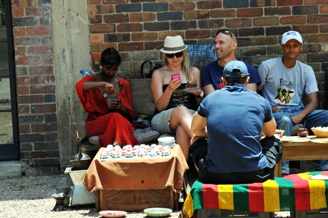 "There is an entrepreneurial spirit amongst the neighborhood so we collaborate a lot with other businesses," he continues. "On Monday we'll do a movie night at The Bioscope independent cinema -- those things help create an experience of the neighborhood."