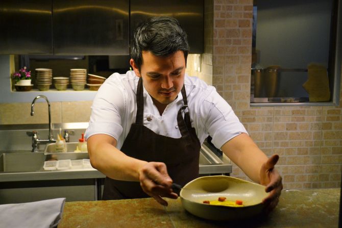 Rob Pengson is chef at a number of Manila restaurants, including the award-winning The Goose Station. "In the past, Asian fusion in Asia was generally weak," he says. "Now I see more chefs pushing the envelope."