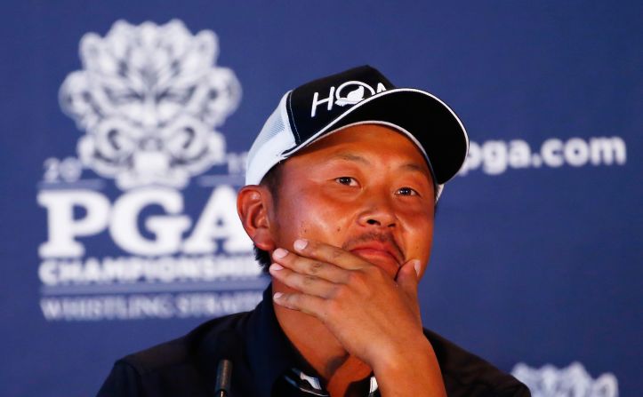 Japan's Hiroshi Iwata equaled the best score in a major, becoming the 27th man to shoot 63 as he moved up 108 places to 15th equal.