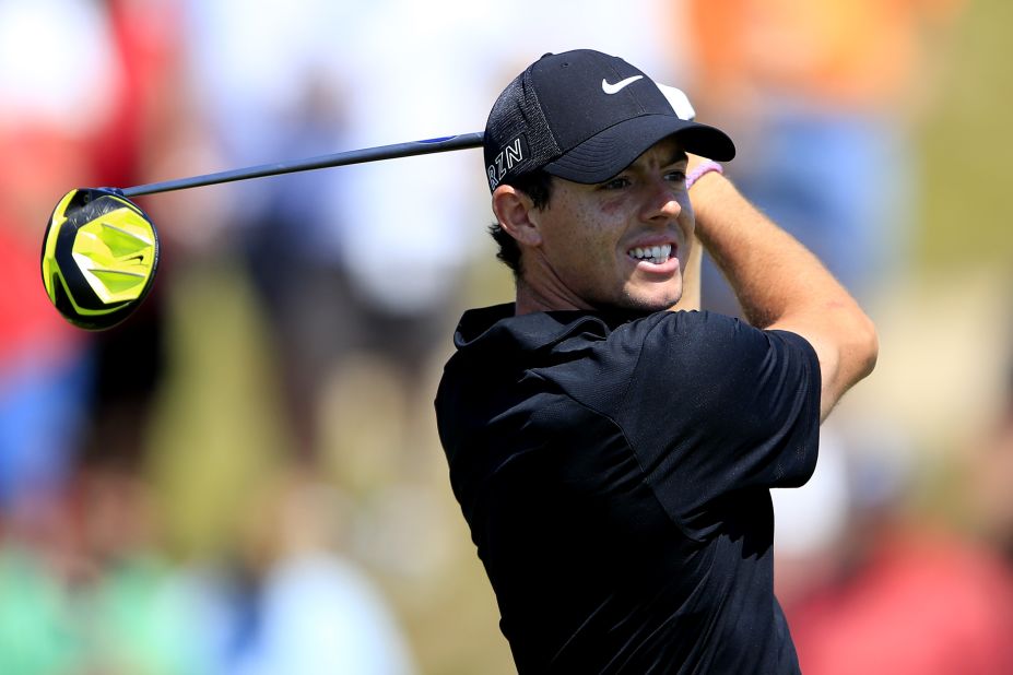 Reigning PGA champion and world No.1 Rory McIlroy shot a third round of 71 to end Saturday tied for 17th position.